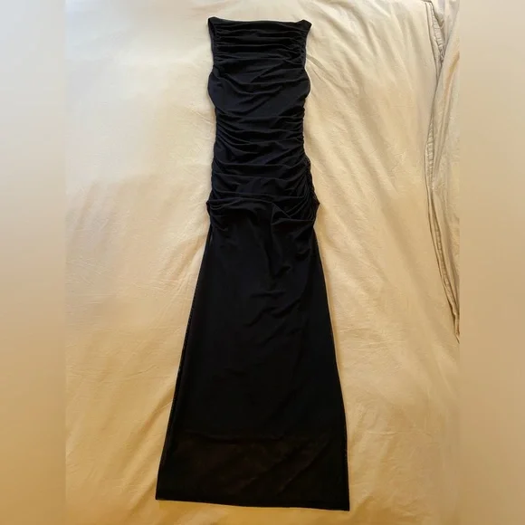 SIGNIFICANT OTHER, Saria ruched knit-jersey midi dress, US 2 - Picture 5 of 8